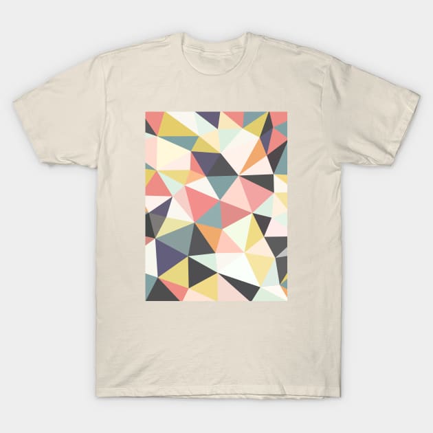 Deco Tris T-Shirt by Beth Thompson Art